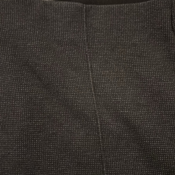 UNIQLO grey gaucho pants textured weave knit pull on - Size L - Picture 8 of 9